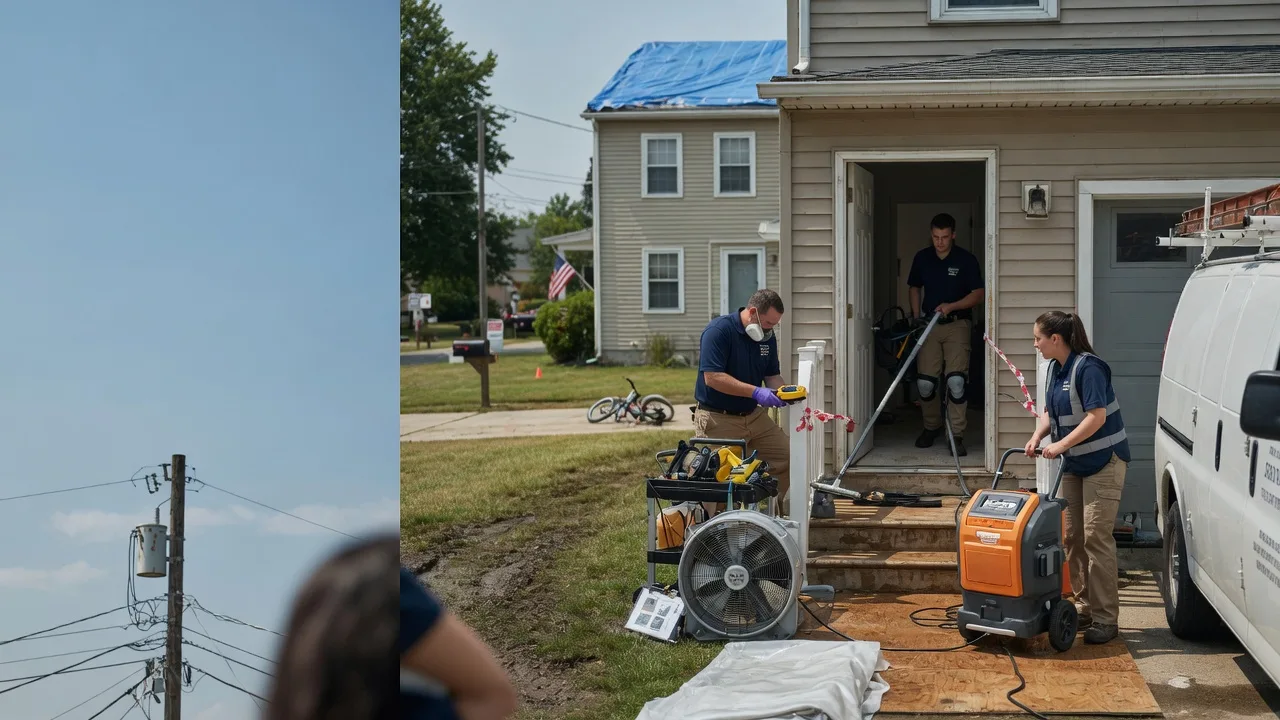 Water Damage Repair in Osseo, MI near me